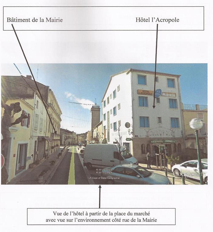 Hotel L'Acropole Nissan-lez-Enserune Zewnętrze zdjęcie